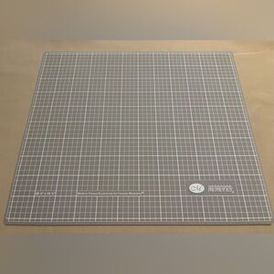 Creative Memories Gray Craft Mat with Gridlines